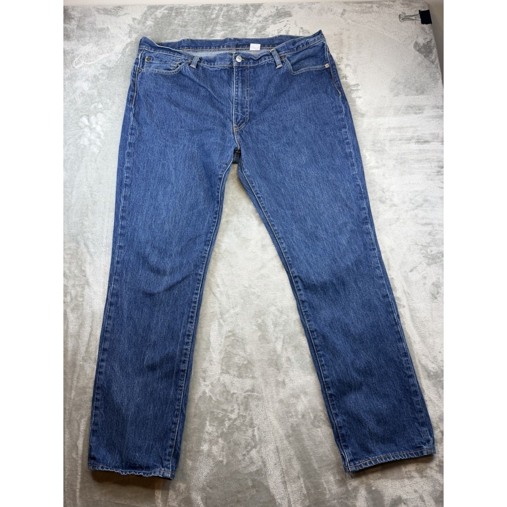 Levis 511 Jeans Mens 42x32 Blue Stretch Slim Fit Tapered Leg Denim Made in USA